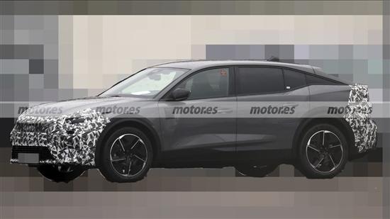 全智股配 纯电续航里程450km 新款标致e-408谍照曝光